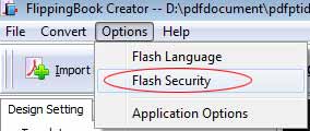 option flash security